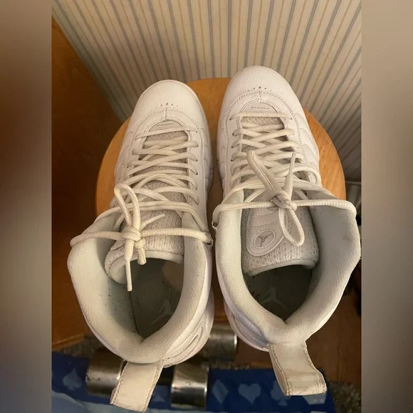 Air Jordan Jumpman Pro White Size 10.5 - Picture 4 of 8